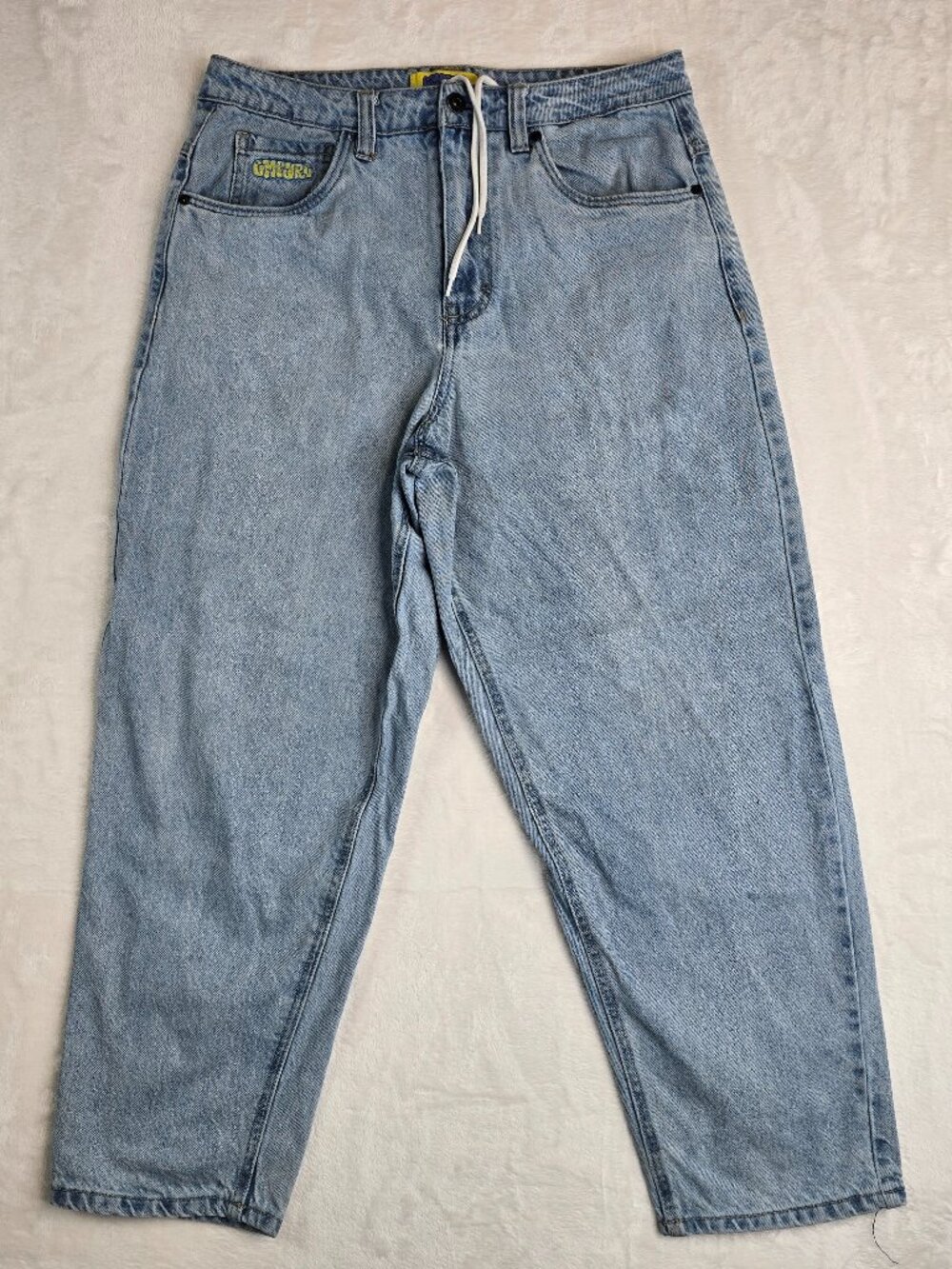 Empyre Size 30 Y2K Jeans VTG 90s Wide Leg Loose Baggy Streetwear Skate Unisex